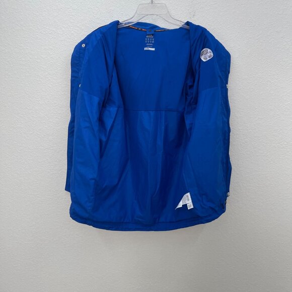 Adidas Scorch Clima Proof Kansas University Jayhawks Windbreaker Jacket Mens XS - Picture 7 of 10